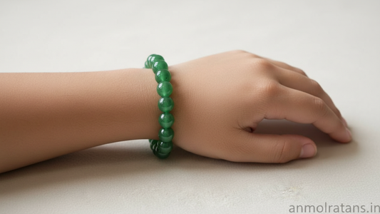 Green Aventurine Bracelet for Luck, Growth & Positive Energy