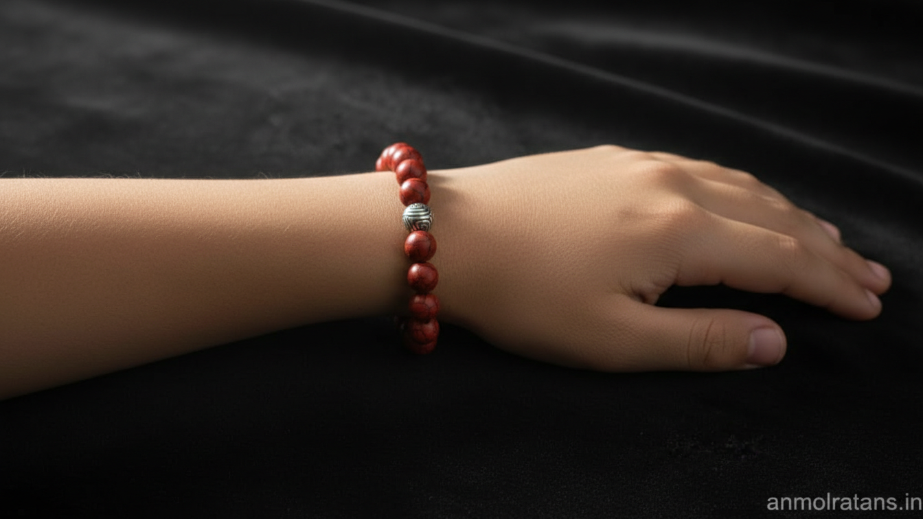 Ruby Bracelet for Love, Confidence & Emotional Strength