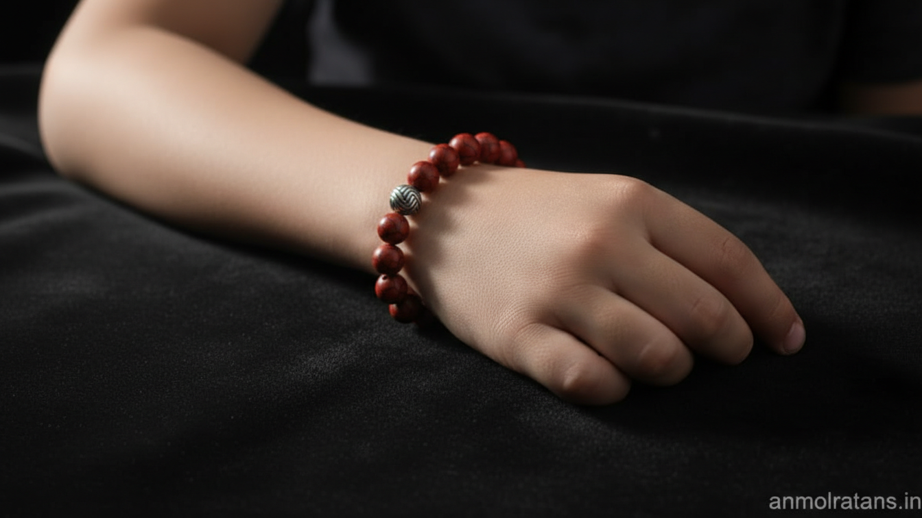 Ruby Bracelet for Love, Confidence & Emotional Strength