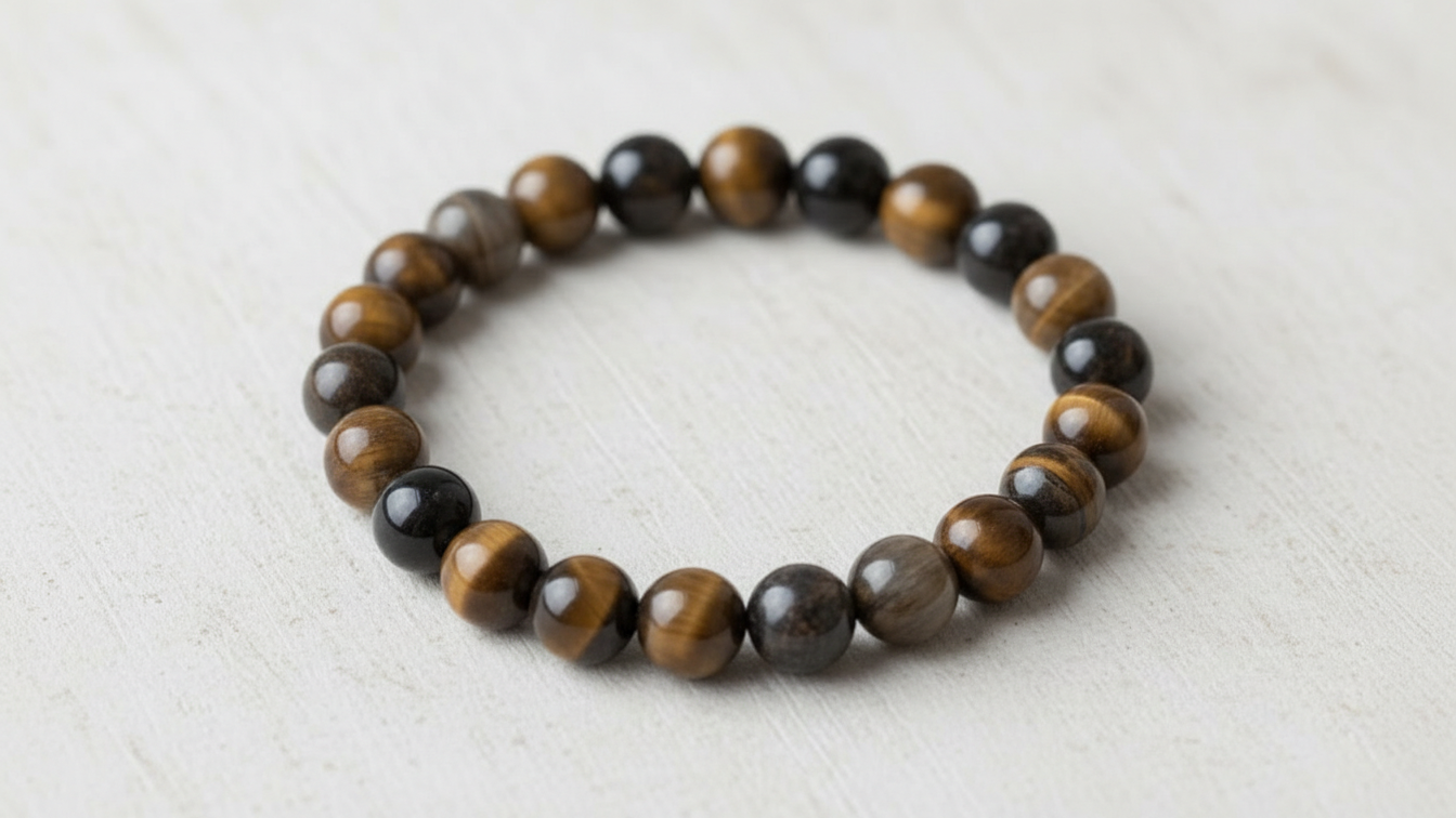Tiger Eye Protection Bracelet for Strength, Confidence & Safety